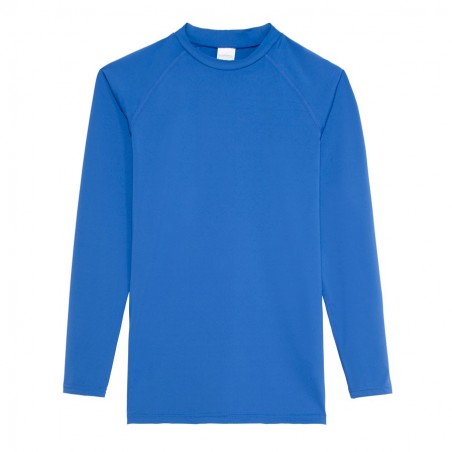 Dopasowana koszulka termoaktywna z długim rękawem royal blue XL