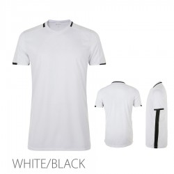 Męska koszulka termoaktywna Classico biało czarna XXL