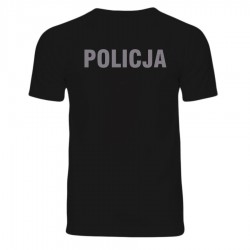 Koszulka - POLICJA odblaskowy nadruk